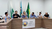 Nesta Quarta-Feira a Câmara Municipal de Vereadores de Manfrinópolis recebeu o Deputado Federal Paulo Litro e Deputado Estadual Adão Litro.