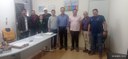 Reunião com o Gerente da Agência da Copel de Francisco Beltrão Reunião com o Gerente da Agência da Copel de Francisco Beltrão